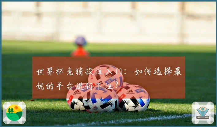 世界杯竞猜投注入门：如何选择最优的平台进行下注？
